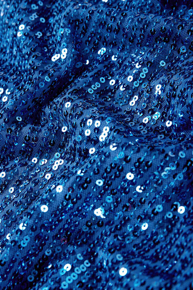 Dámské - Pajetkové tričko - tmavomodrá