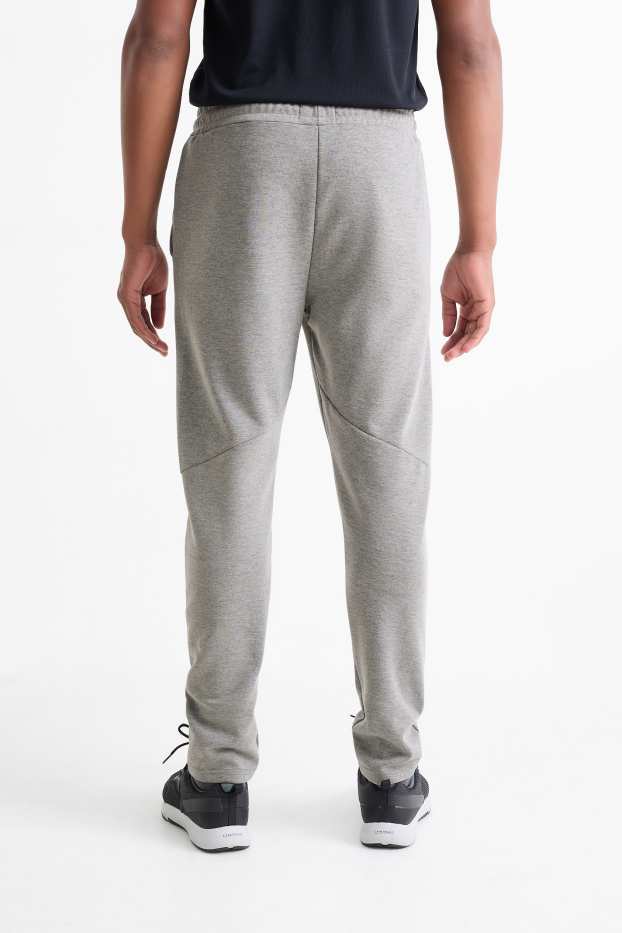Bărbați - Pantaloni de trening - gri deschis melanj