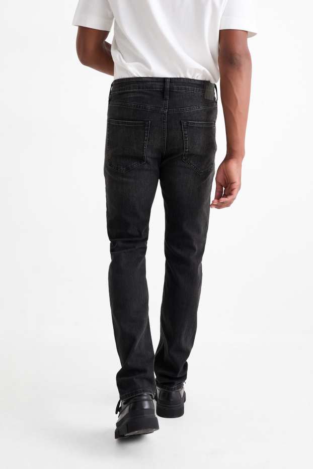 Bărbați - Straight jeans - LYCRA® - gri închis
