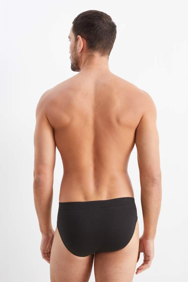 Men - Multipack of 3 - briefs - black
