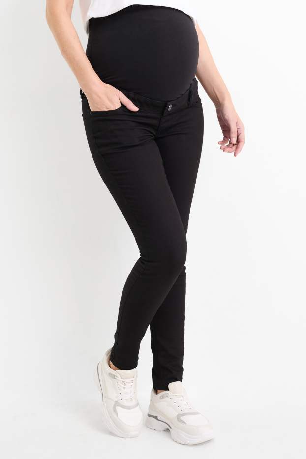 Femei - Jeans gravide - skinny jeans - LYCRA® - negru