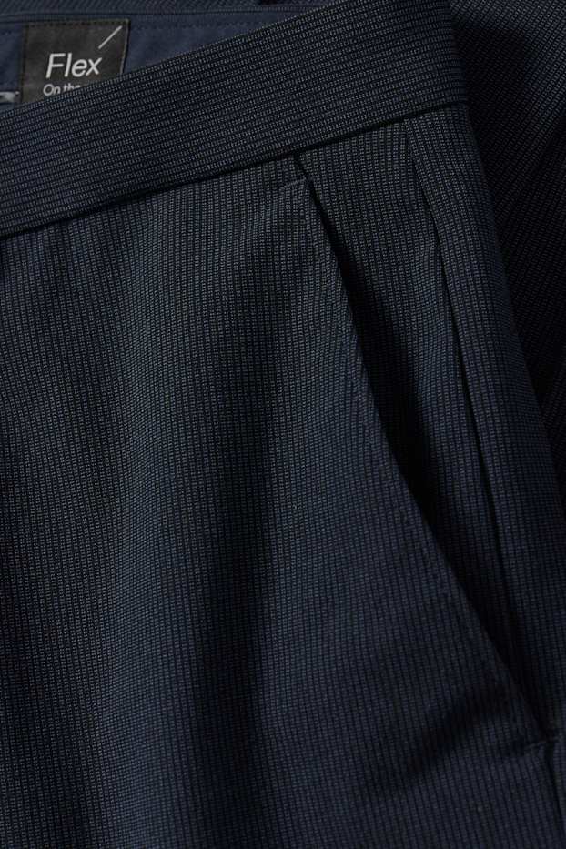 Bărbați - Pantaloni modulari - body fit - Flex - LYCRA® - Mix & Match - albastru închis