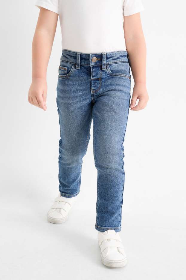 Copii - Băieți - Multipack 2 perechi - straight jeans - denim-albastru