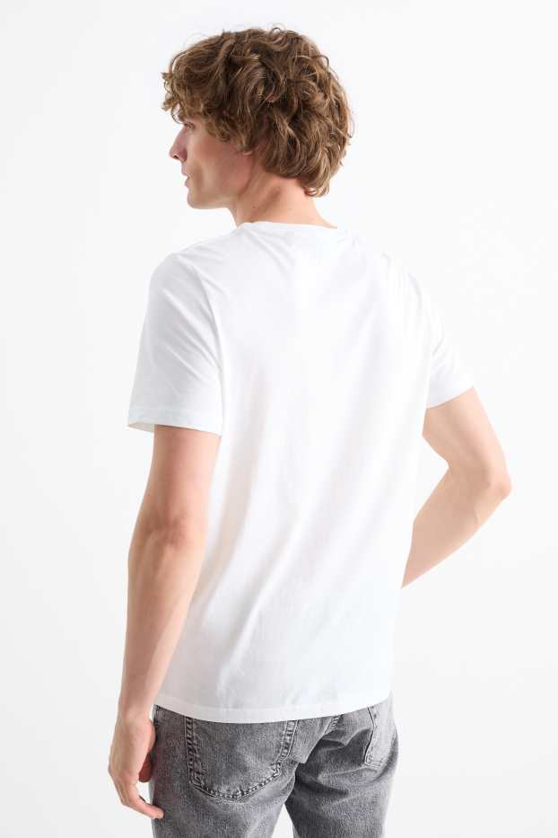Bărbați - Multipack 5 buc. - tricou - regular fit - alb