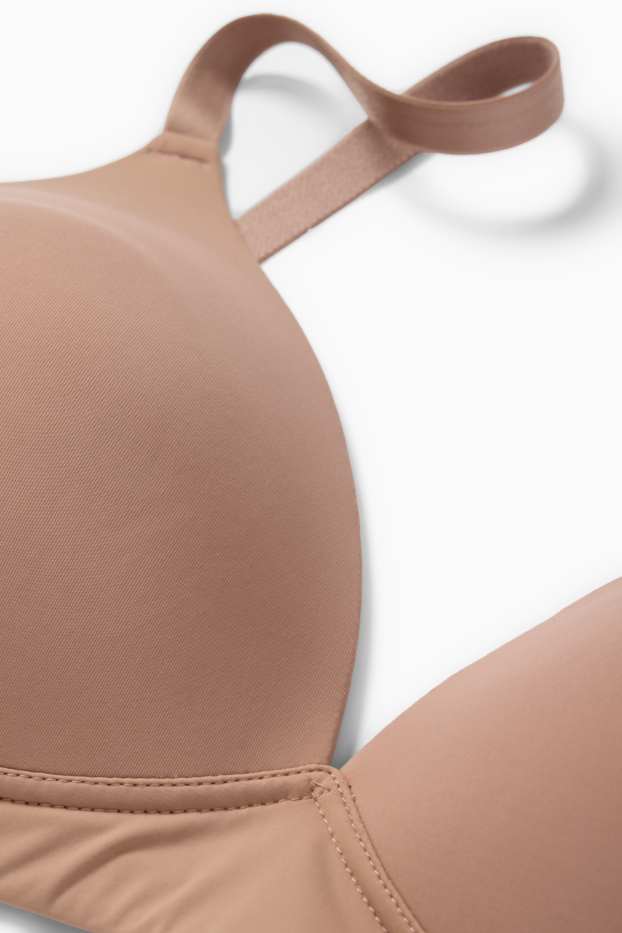 Femei - Sutien fără armătură - vătuit - LYCRA® - bej
