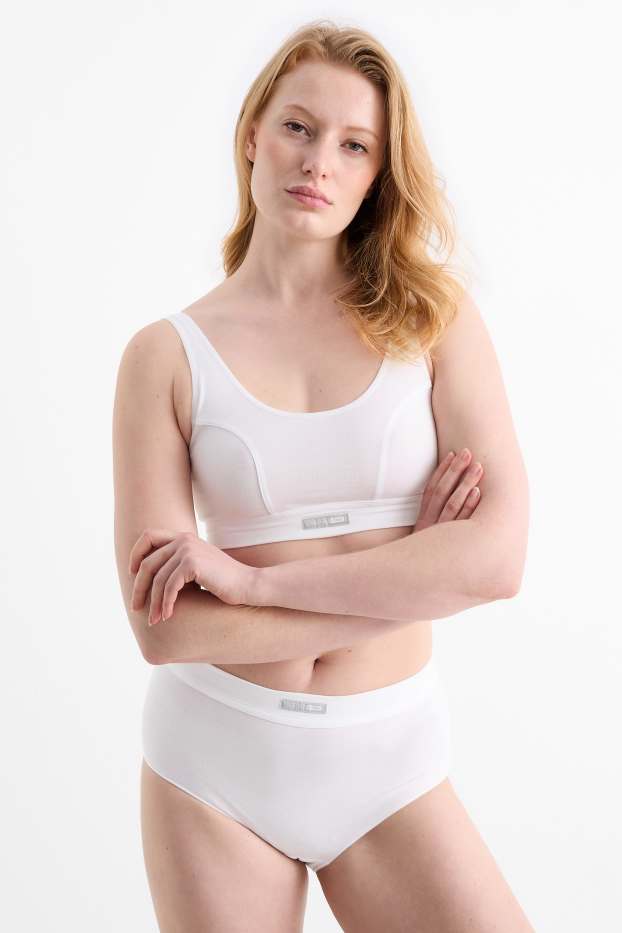 Damen - Hipster - LYCRA® - weiß