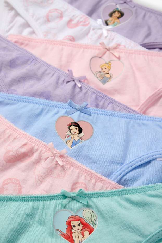 Copii - Fete - Multipack 7 buc. - Prințesă Disney - chiloți - roz
