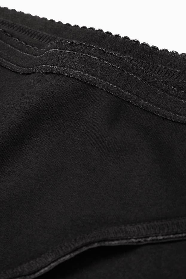Women - Multipack of 4 - knickers - black