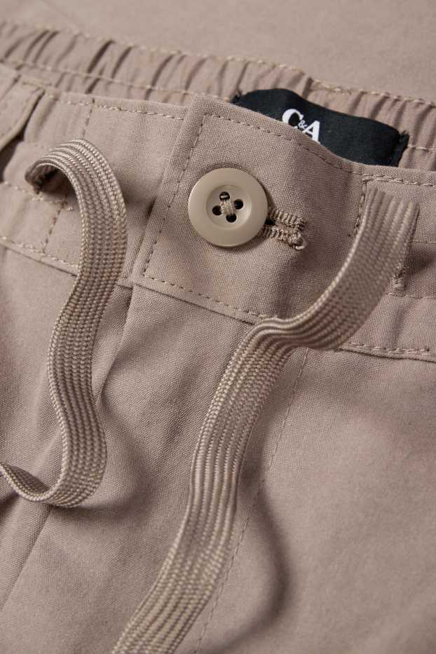 Bărbați - Chino - regular fit - gri închis