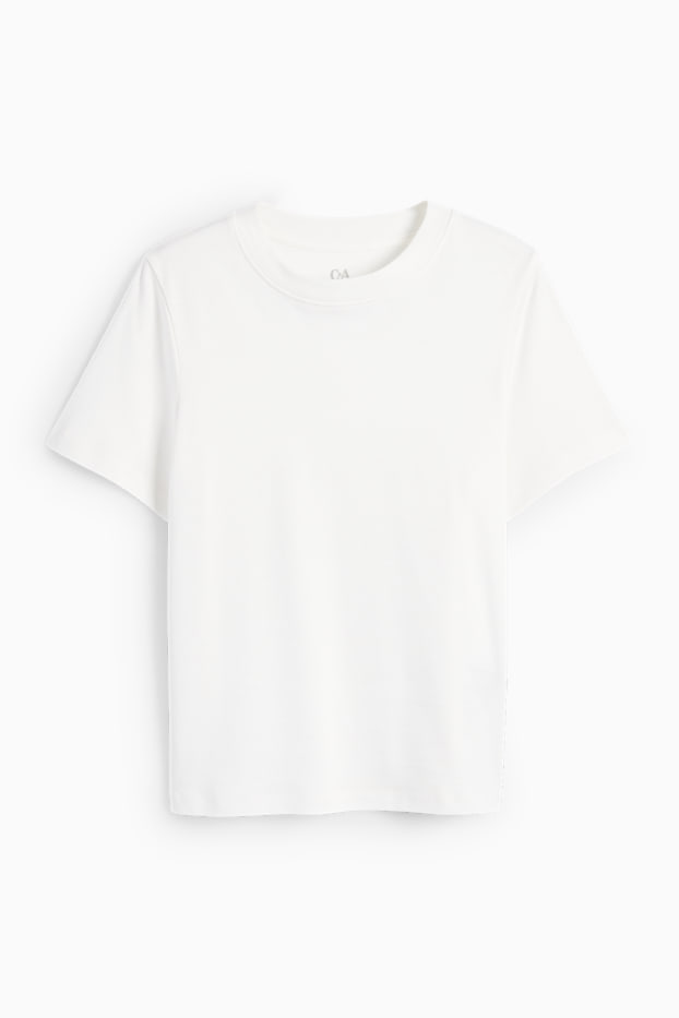 Femei - Tricou - slim fit - alb