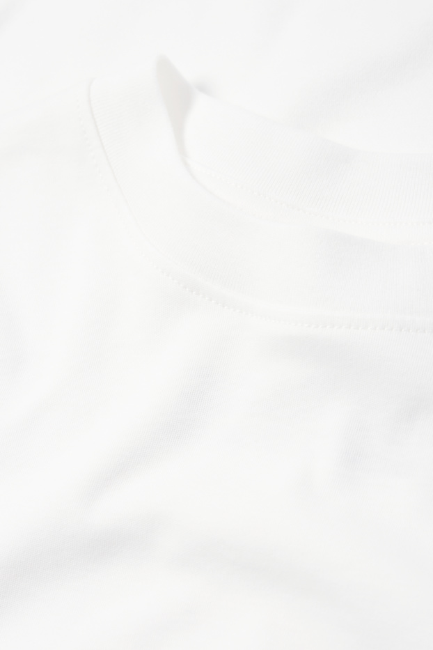 Femei - Tricou - slim fit - alb