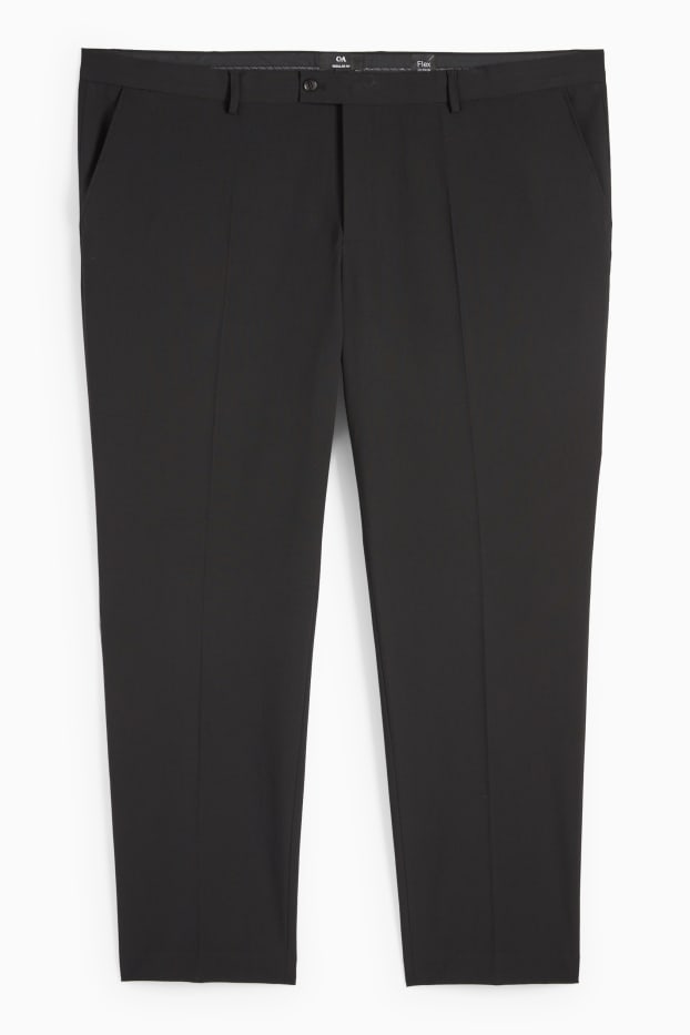 Bărbați - Pantaloni modulari - regular fit - Flex - LYCRA® - negru