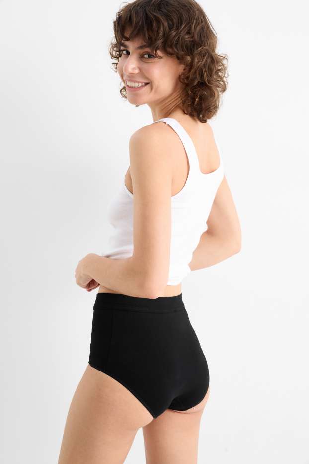 Women - Hipster - LYCRA® - black