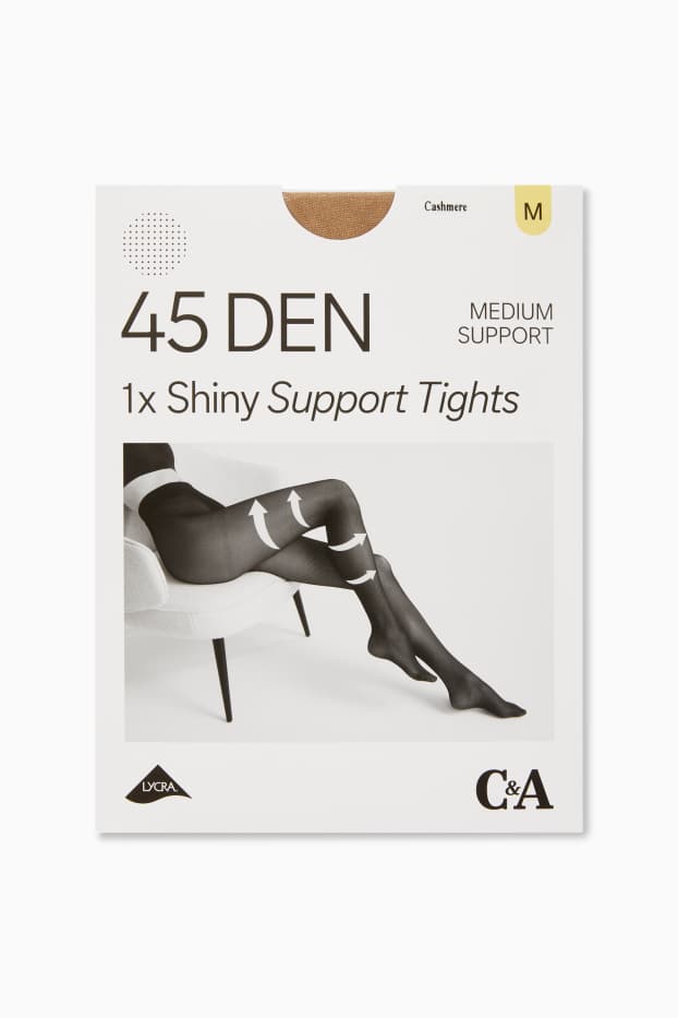 Femei - Dresuri - LYCRA® - 45 DEN - bej