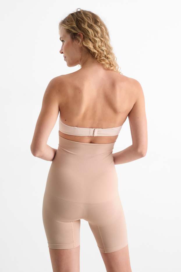 Femei - Pantaloni modelatori - fără cusături - bej