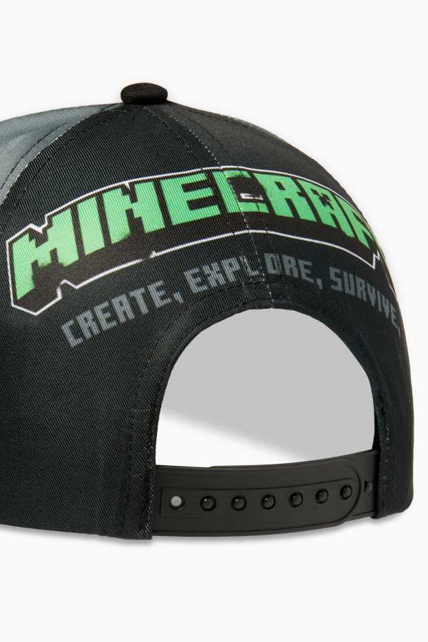 Copii - Băieți - Minecraft - șapcă de baseball - negru