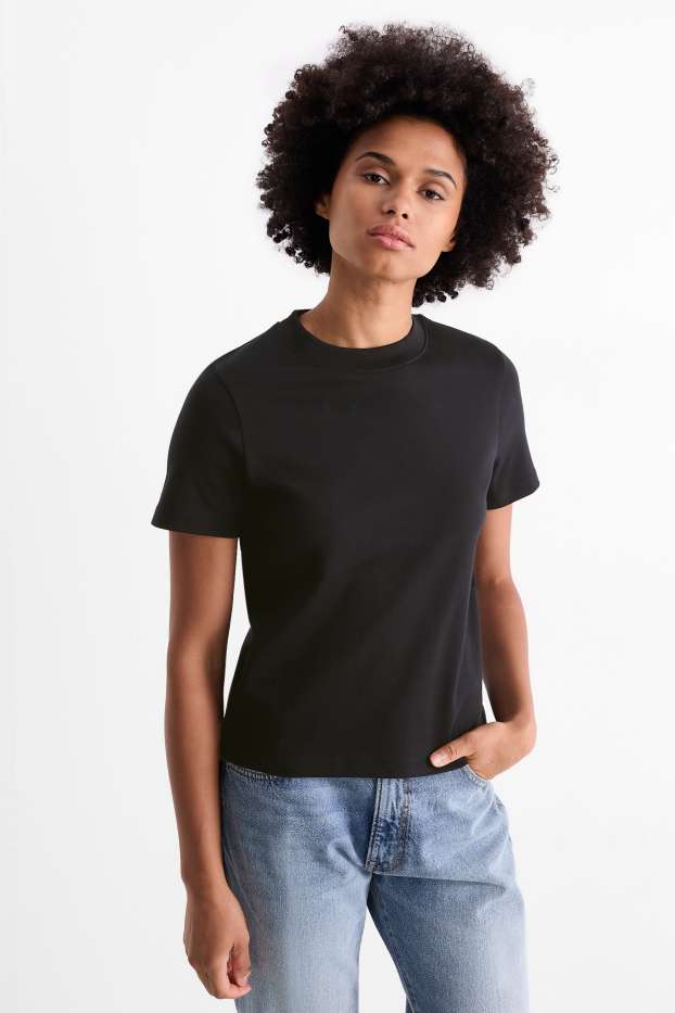Femei - Multipack 2 buc. - tricou - negru / alb