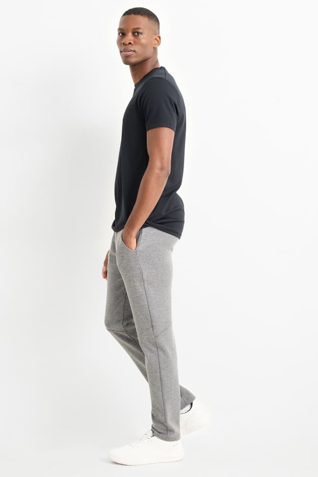 Bărbați - Pantaloni de trening funcționali - gri deschis
