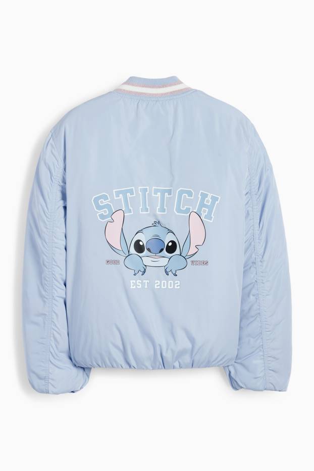 Copii - Fete - Lilo & Stitch - bluzon - albastru deschis