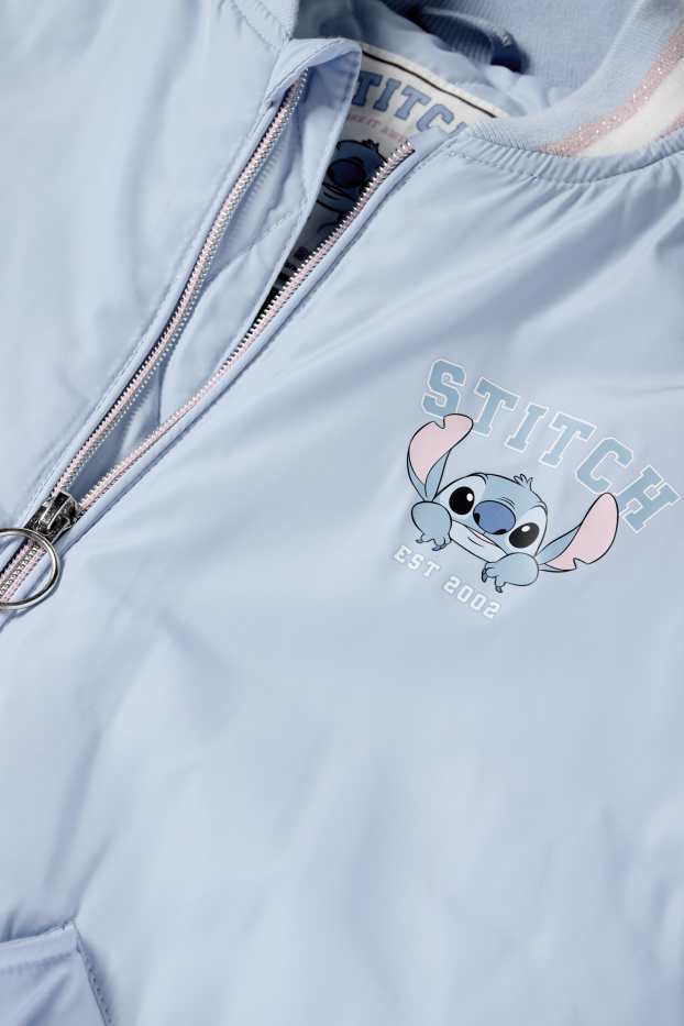 Copii - Fete - Lilo & Stitch - bluzon - albastru deschis