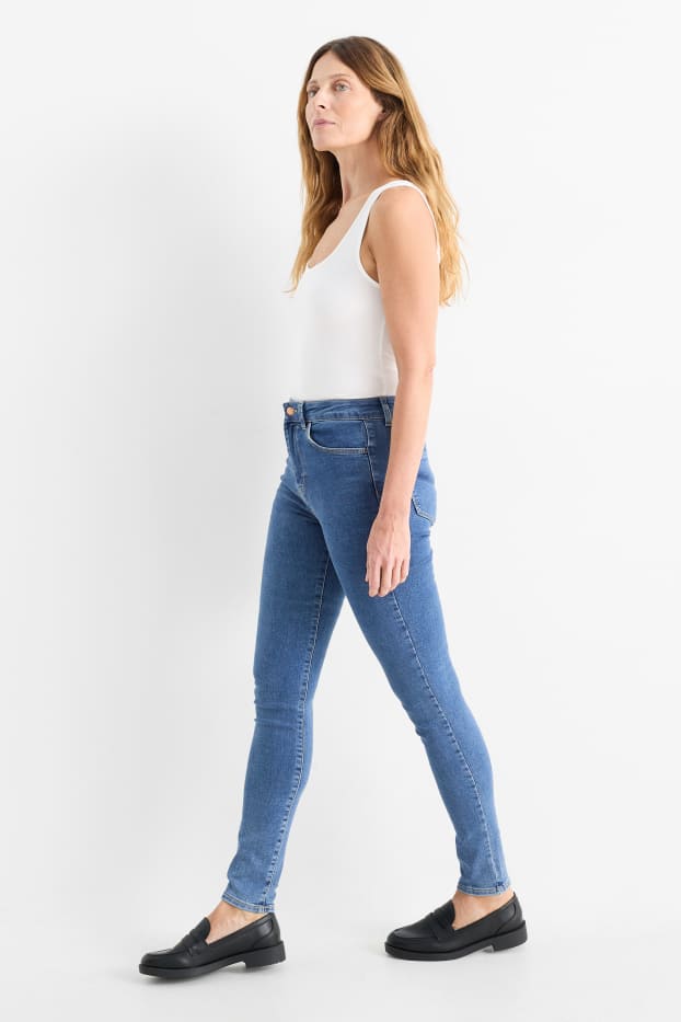 Femei - Multipack 2 buc. - jegging jeans - talie înaltă - denim-albastru