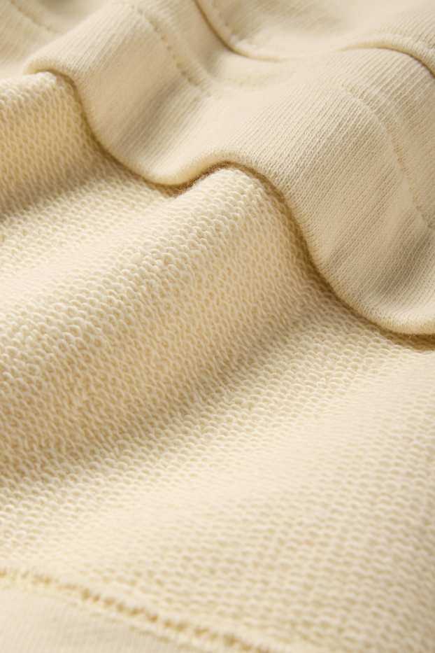 Heren - Hoodie - lichtgeel