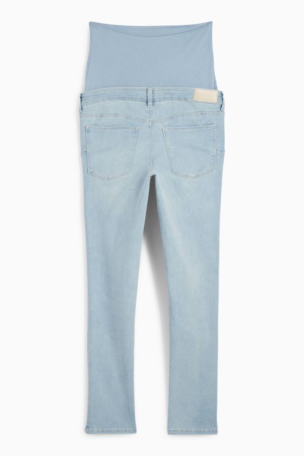 Femei - Jeans gravide - slim jeans - LYCRA® - denim-albastru deschis