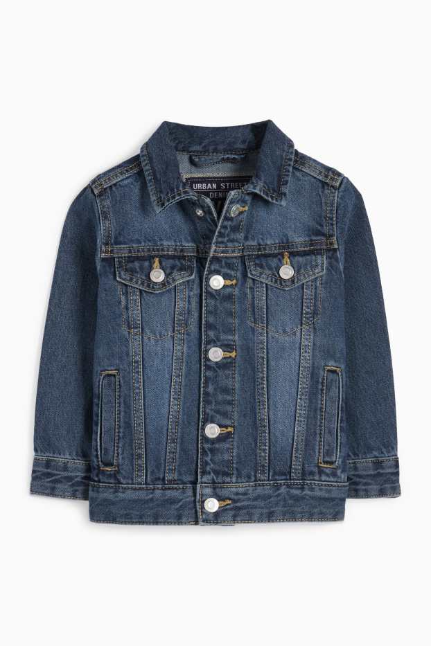 Children Boys - Denim jacket - denim-dark blue