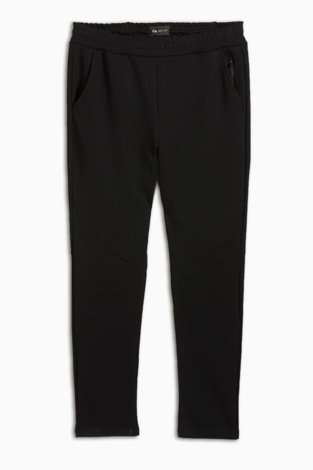 Bărbați - Pantaloni de trening funcționali - negru