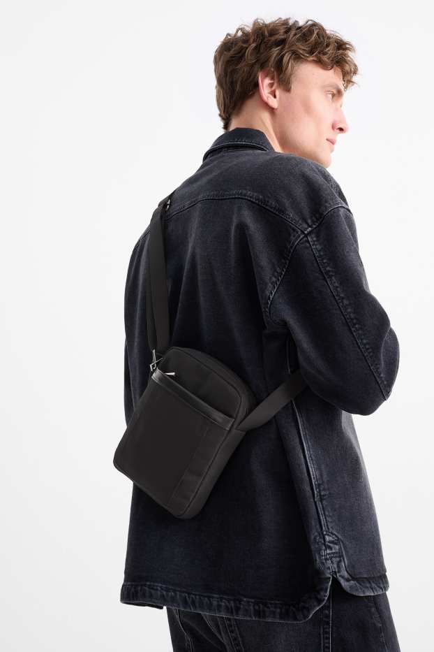 Men - Crossbody bag - black