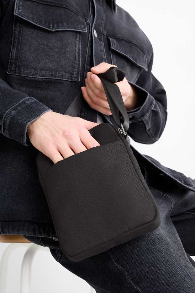 Men - Crossbody bag - black