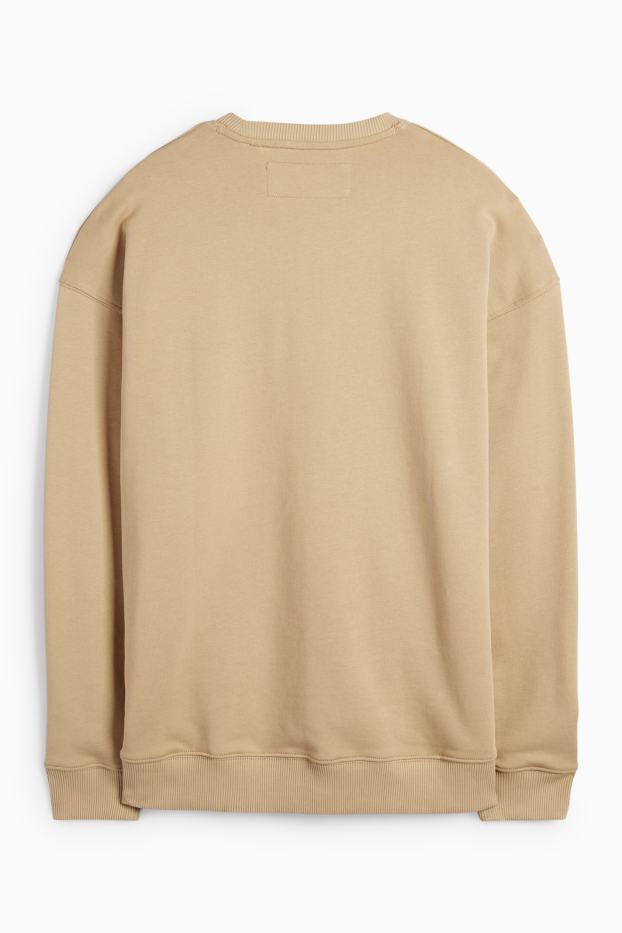 Heren - Sweatshirt - beige