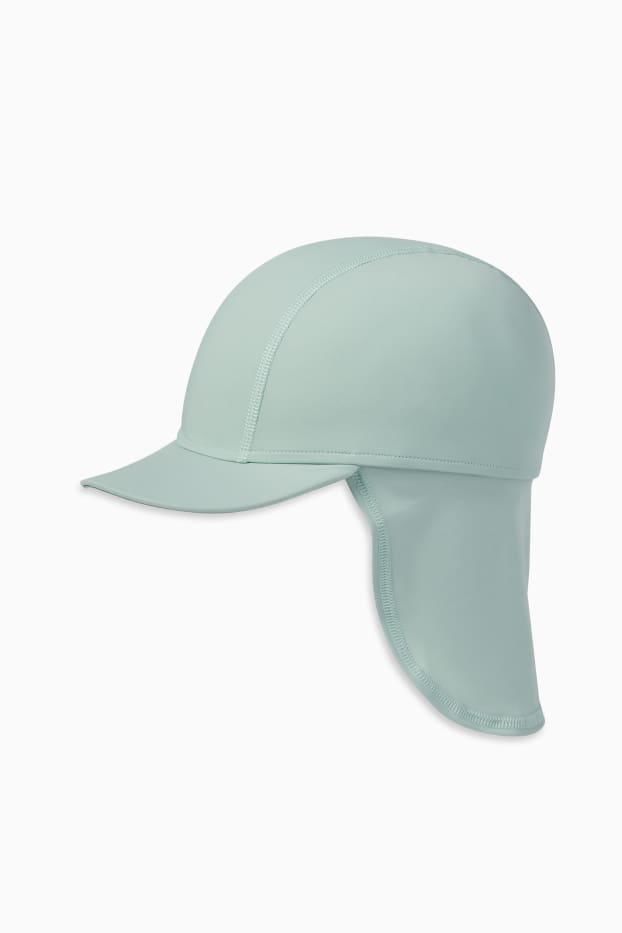 Bebeluși - băieți - Tigru - compleu de baie cu protecție UV bebeluși - LYCRA® XTRA LIFE™ - 3 piese - albastru închis