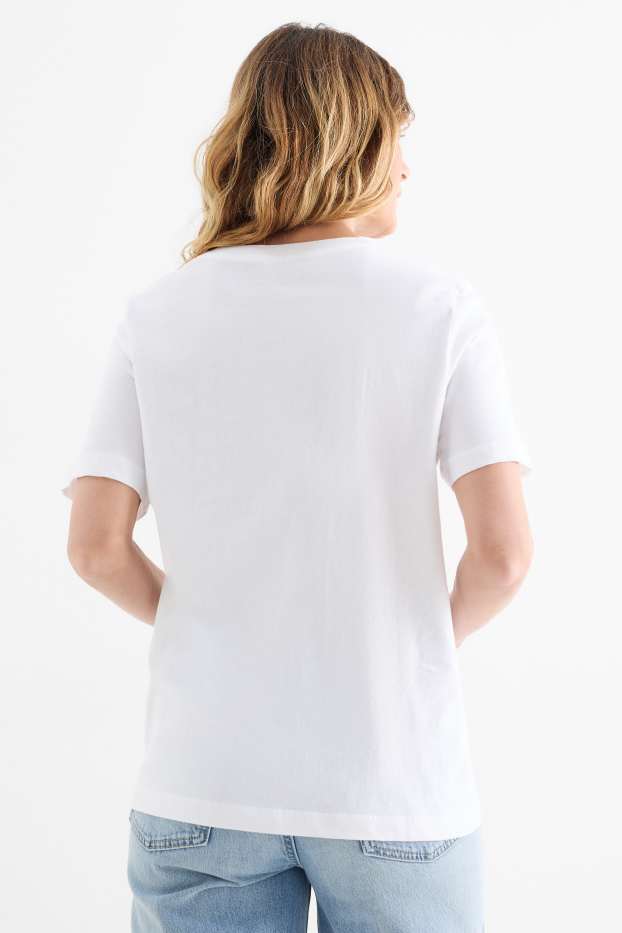 Femei - Tricou - regular fit - alb