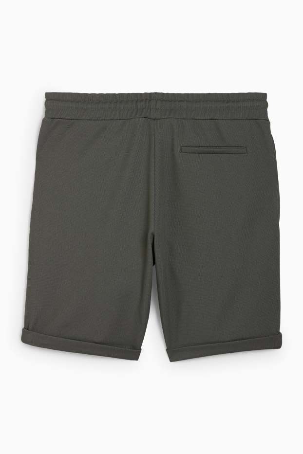 Bărbați - Pantaloni scurți - verde închis