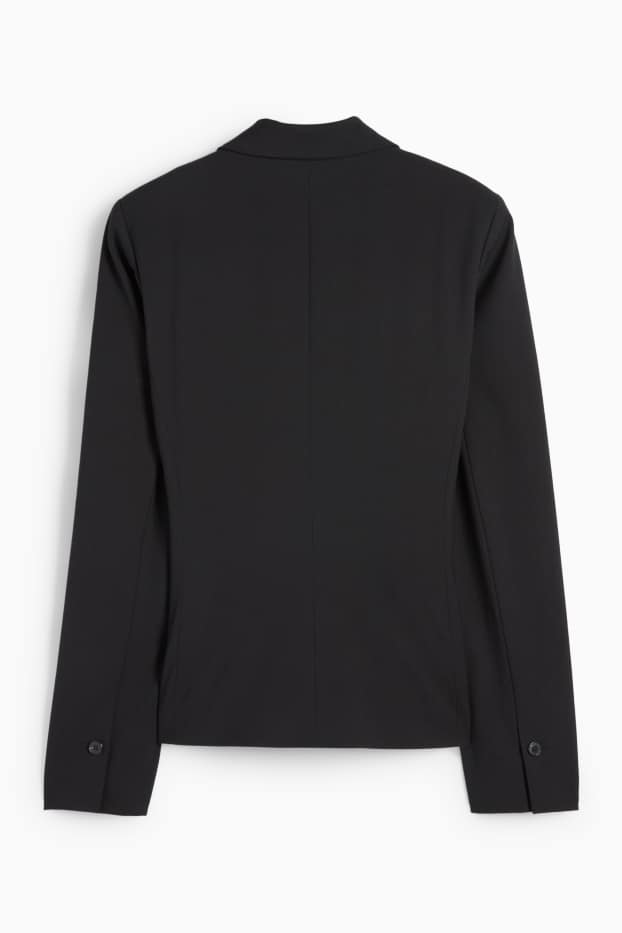 Femei - Blazer office - cambrat - negru