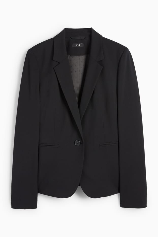 Femei - Blazer office - cambrat - negru