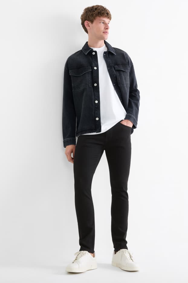 Bărbați - Skinny jeans - LYCRA® - negru