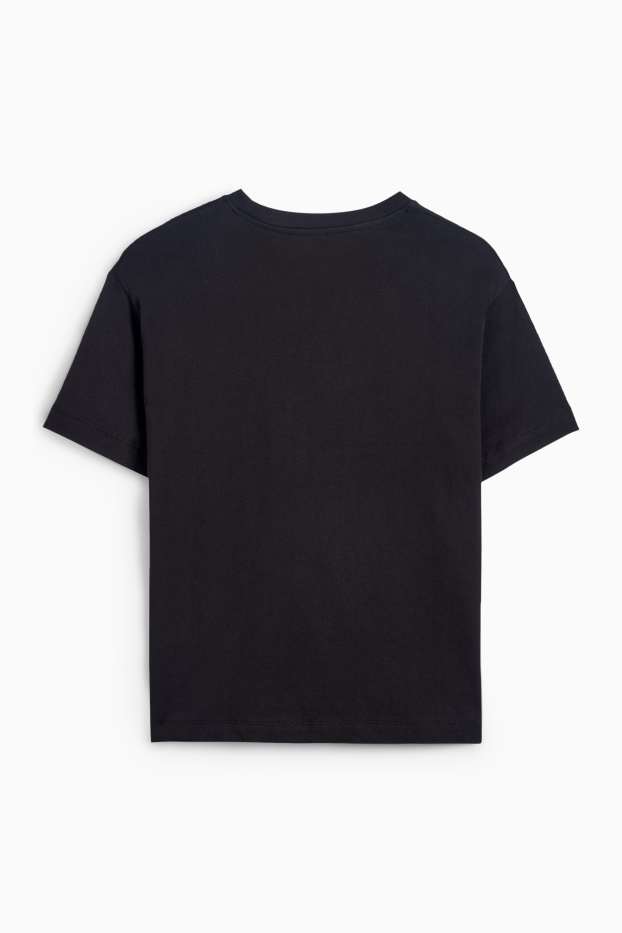 Femei - Tricou - relaxed fit - negru