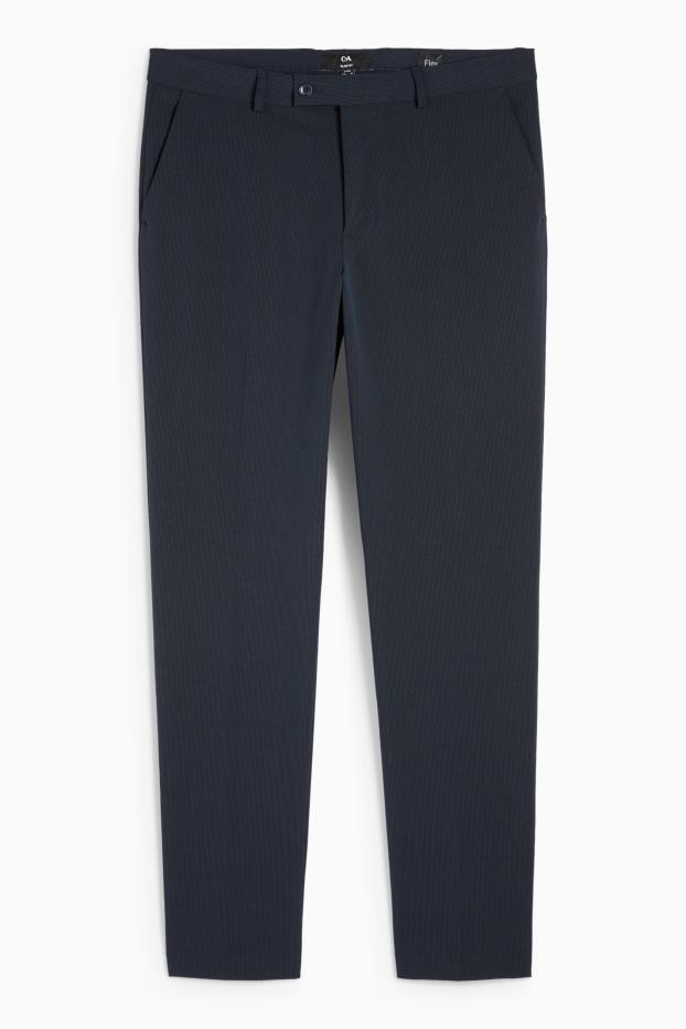 Bărbați - Pantaloni modulari - slim fit - Flex - LYCRA® - albastru închis