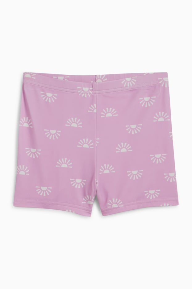 Baby Girls - Sun - UV baby swimming outfit - LYCRA® XTRA LIFE™ - 2 piece - rose