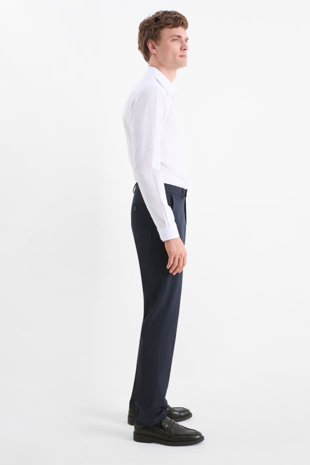 Bărbați - Pantaloni modulari - slim fit - Flex - LYCRA® - albastru închis