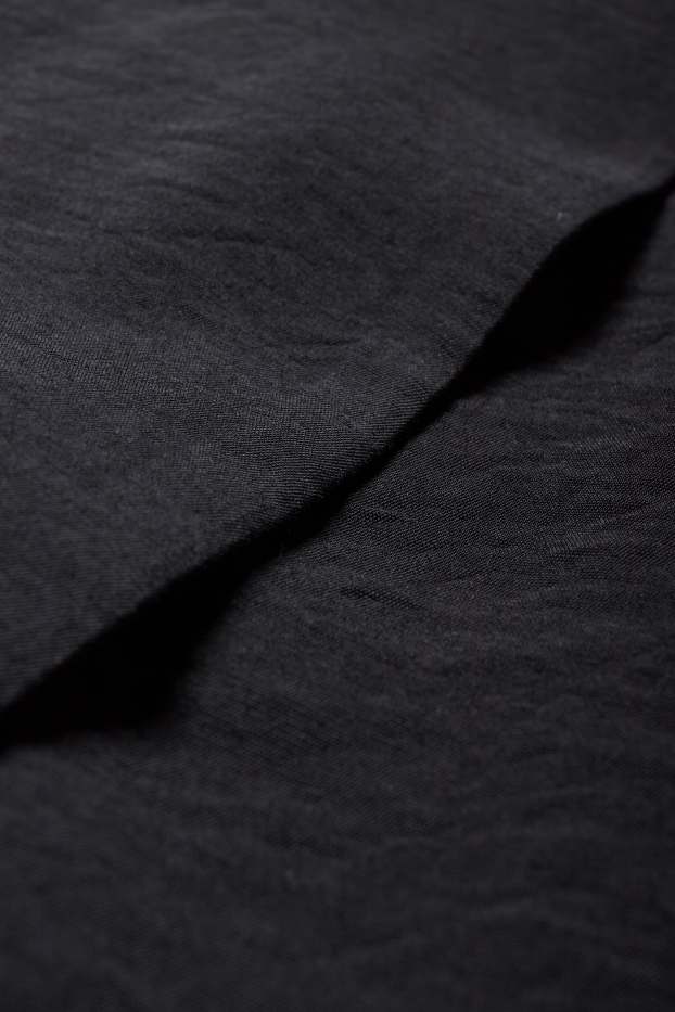 Femei - Vestă - relaxed fit - negru