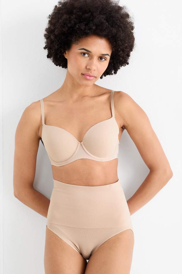 Women - Shaping knickers - seamless - light beige