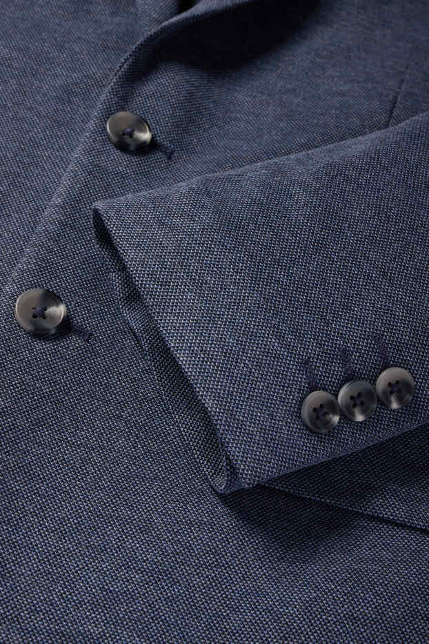Bărbați - Sacou modular - slim fit - albastru închis