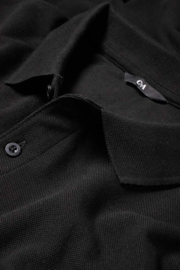 Bărbați - Tricou polo - negru