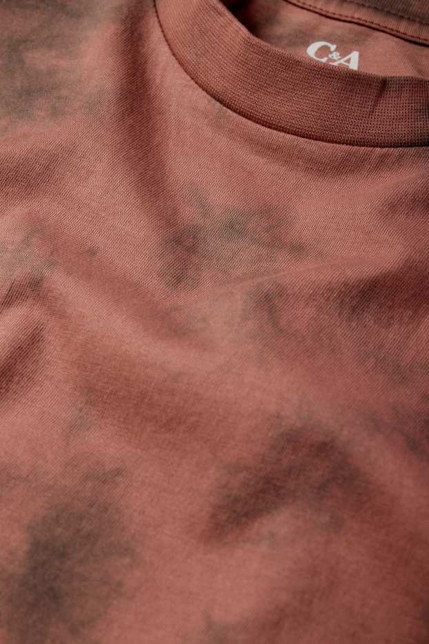 Copii - Băieți - Tricou cu mânecă scurtă - cu model - maro