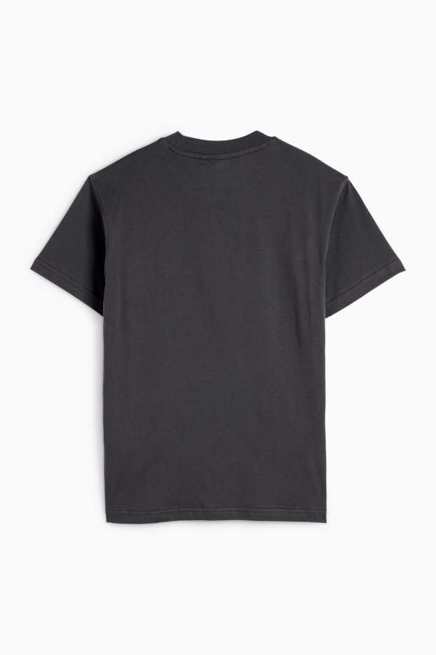 Copii - Băieți - Skateboard - tricou cu mânecă scurtă - negru