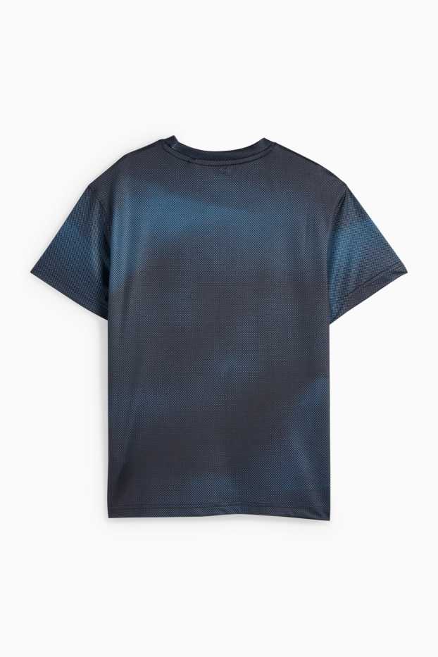Copii - Băieți - Tricou funcțional - cu model - albastru închis