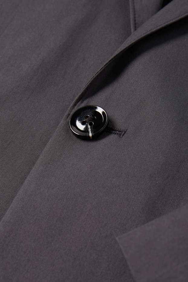 Bărbați - Sacou modular - regular fit - gri închis